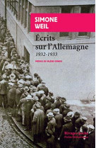 Ecrits sur l-allemagne - 1932-1933