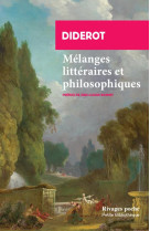 Melanges litteraires et philosophiques