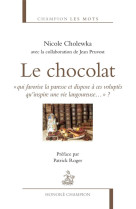 Le chocolat