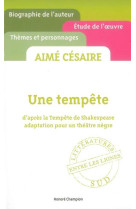 Une tempete, d-apres la tempete de shakespeare ada