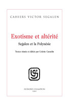 Exotisme et alterite