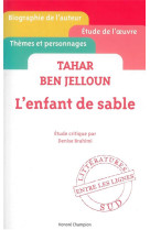 L-enfant de sable - tahar ben jelloun - etude critique