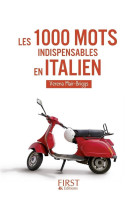 Le petit livre de - 1000 mots indispensables en italien