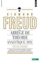 Abrege de theorie analytique (1931) (inedit) - un chapitre inedit du portrait psychologique du presi