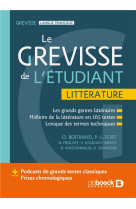 Le grevisse de l-etudiant - litterature - les grands genres litteraires - histoire de la litterature