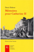 Memoires pour catherine ii