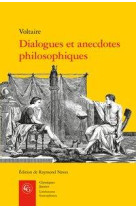 Dialogues et anecdotes philosophiques