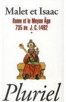 Rome et le moyen age volume 1