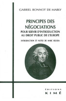 Principes des negociations