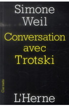 Conversation avec trotski