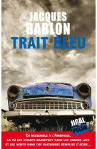 Trait bleu