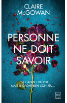 Personne ne doit savoir (prix des lectrices 2023)