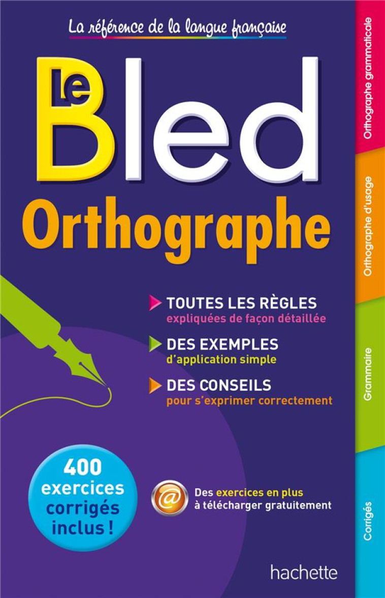 BLED ORTHOGRAPHE - BERLION DANIEL - Hachette Education