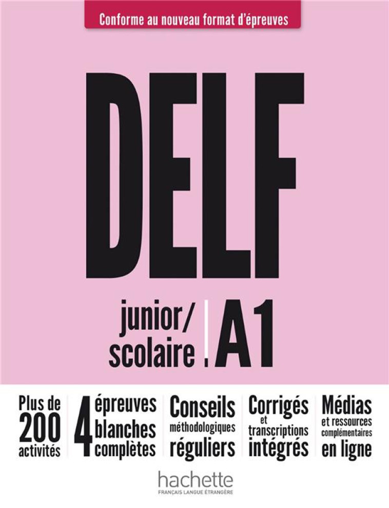 DELF JUNIOR/SCOLAIRE - NOUVEAU FORMAT D-EPREUVES (A1) - AUDIO ET VIDEOS EN TELECHARGEMENT. PARCOURS - MOUS/EL BARAKA/BIRAS - HACHETTE