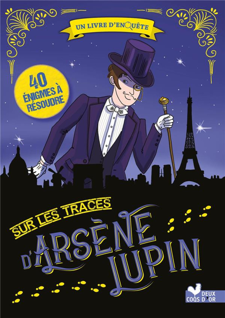 SUR LES TRACES D-ARSENE LUPIN - TURIER VIRGILE - HACHETTE