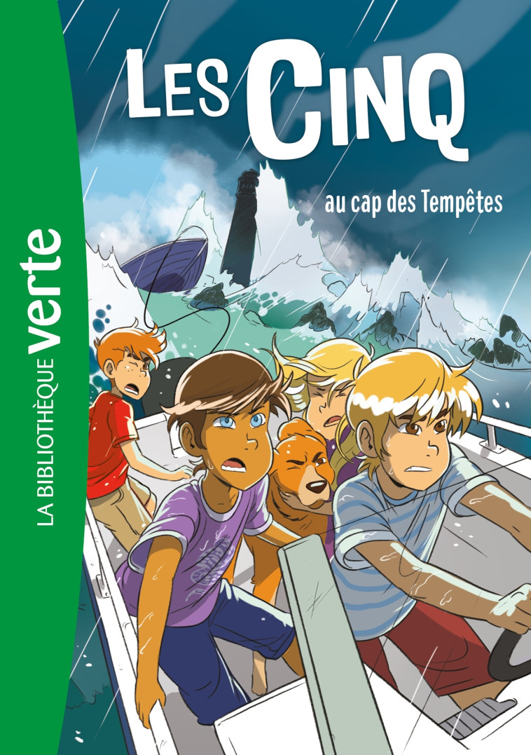 LE CLUB DES CINQ - T23 - LES CINQ 23 NED - LES CINQ AU CAP DES TEMPETES - Claude Voilier - HACHETTE JEUN.