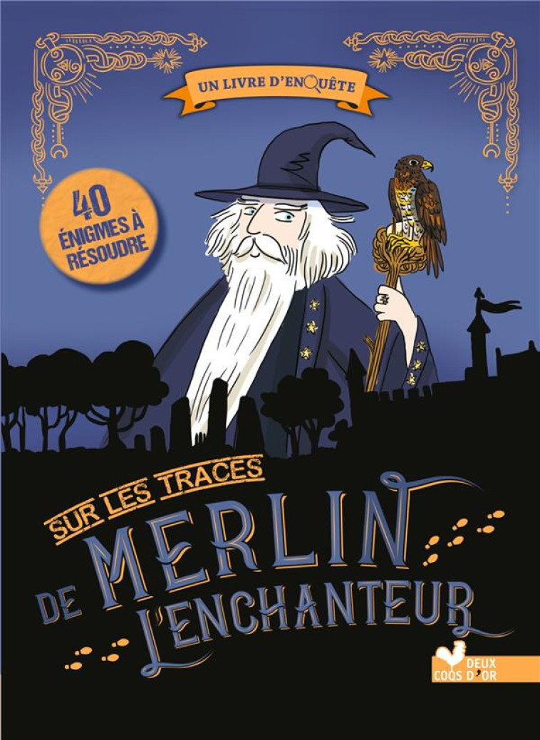 SUR LES TRACES DE MERLIN L-ENCHANTEUR - TURIER/AYRAULT - HACHETTE