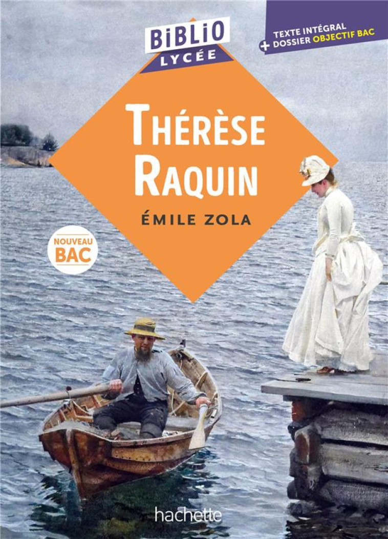 BIBLIOLYCEE - THERESE RAQUIN - EMILE ZOLA - ZOLA EMILE - HACHETTE