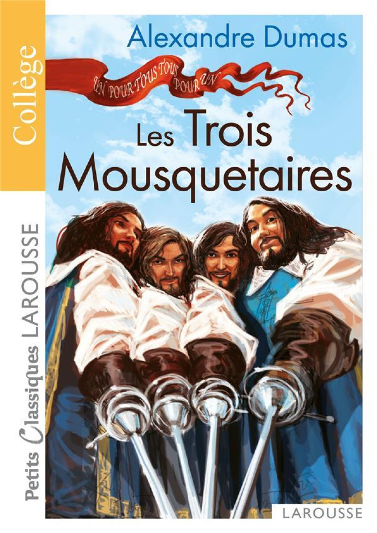 LES TROIS MOUSQUETAIRES - DUMAS ALEXANDRE - LAROUSSE