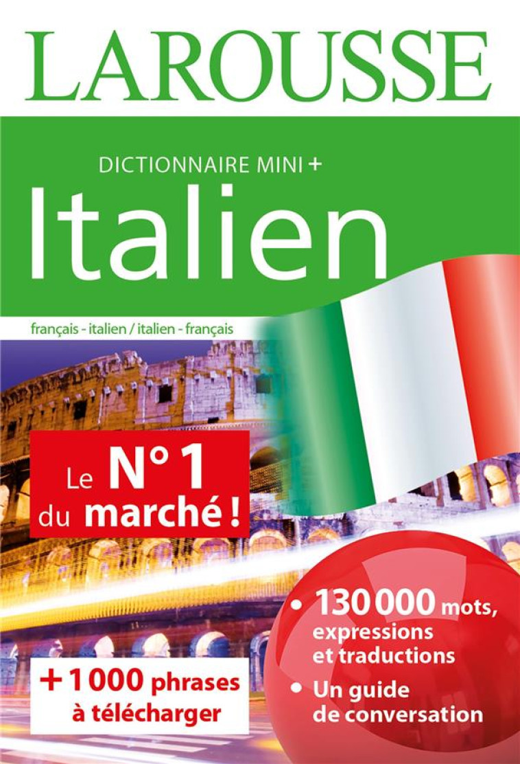 DICTIONNAIRE MINI PLUS ITALIEN - COLLECTIF - LAROUSSE