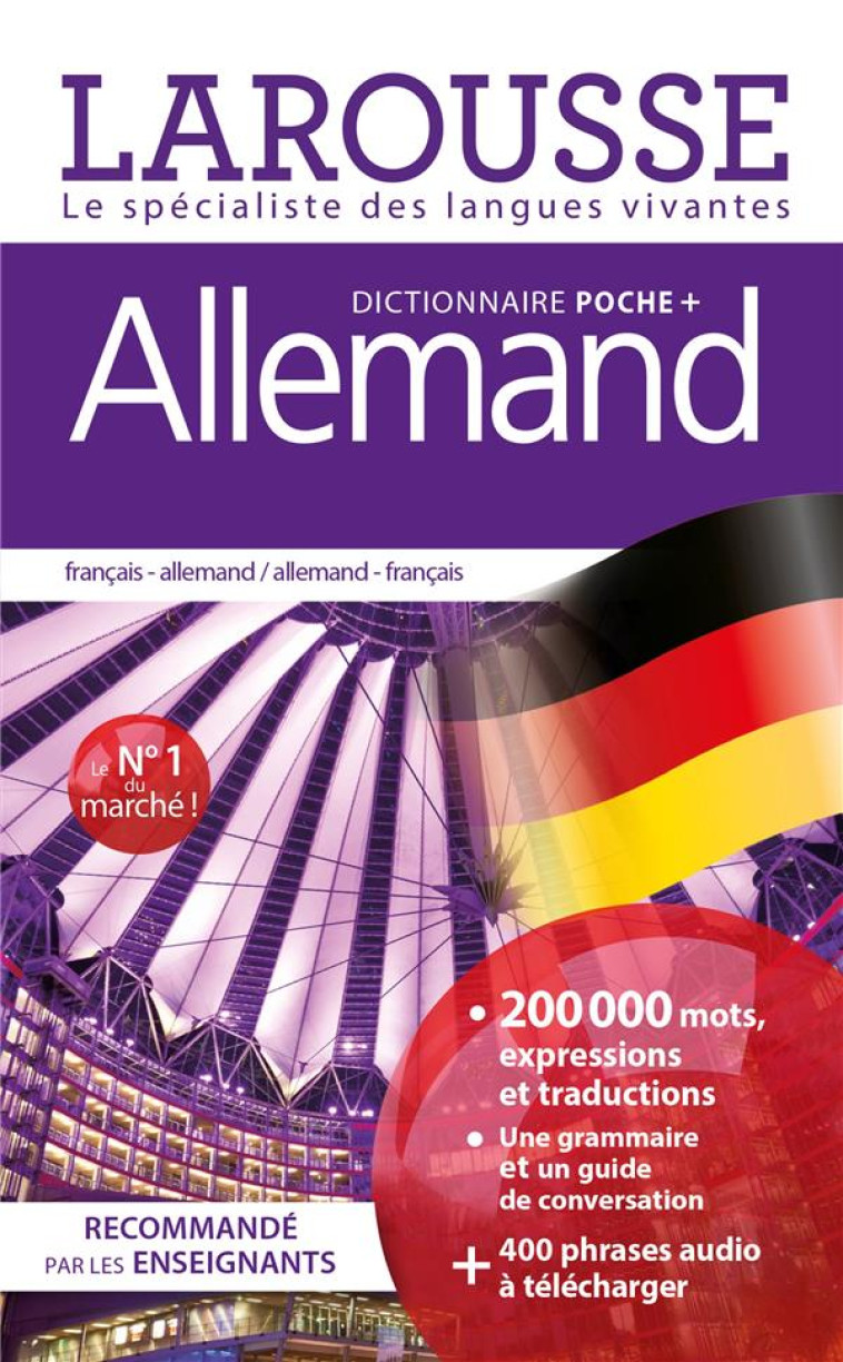 DICTIONNAIRE LAROUSSE POCHE PLUS ALLEMAND - COLLECTIF - LAROUSSE