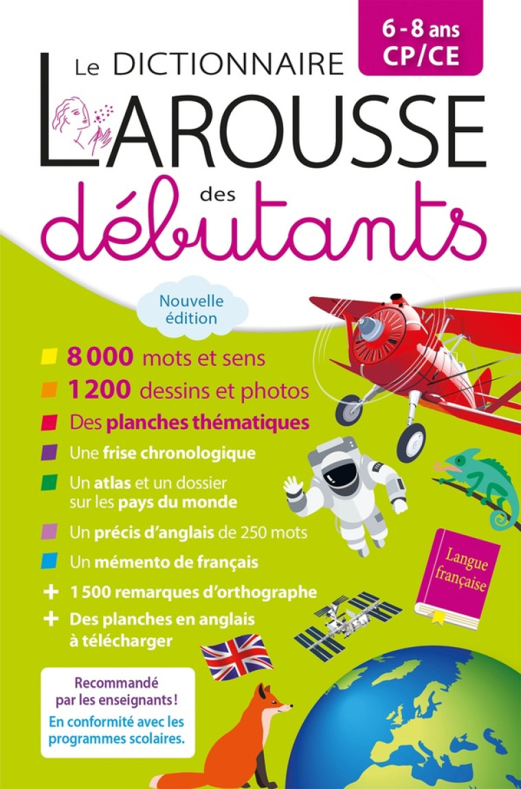 LAROUSSE DICTIONNAIRE DES DEBUTANTS 6/8 ANS CP/CE - COLLECTIF - LAROUSSE