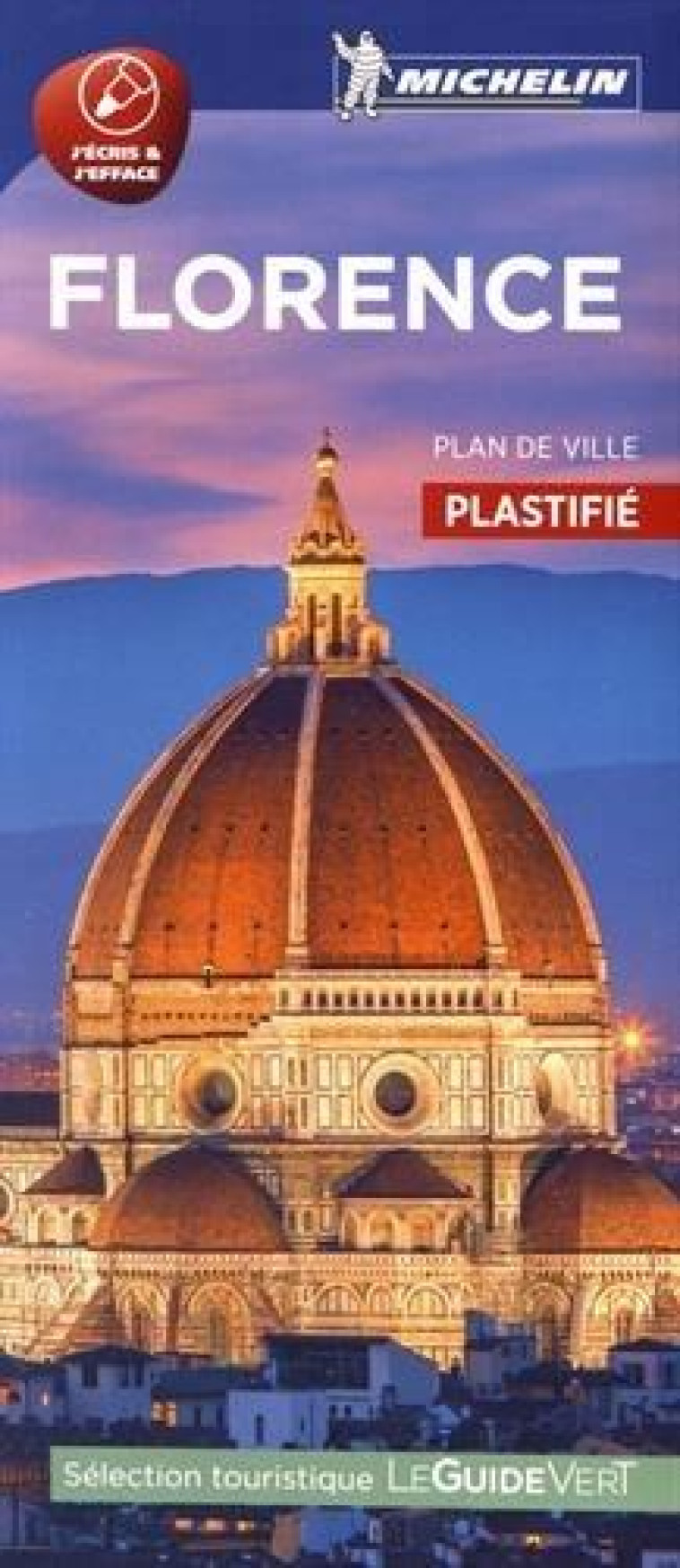 PLANS DE VILLE MICHELIN EUROPE - PLAN FLORENCE - PLAN DE VILLE PLASTIFIE - XXX - MICHELIN