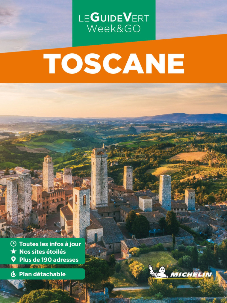 GUIDE VERT WE&GO TOSCANE - XXX - MICHELIN