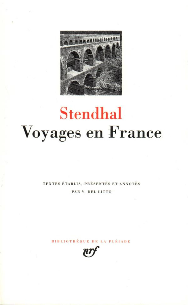 VOYAGES EN FRANCE - STENDHAL - GALLIMARD