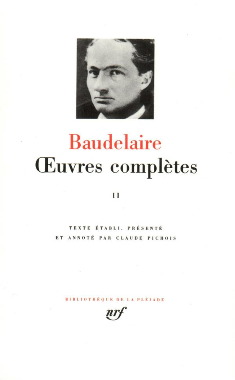 OEUVRES COMPLETES - VOL02 - BAUDELAIRE CHARLES - GALLIMARD