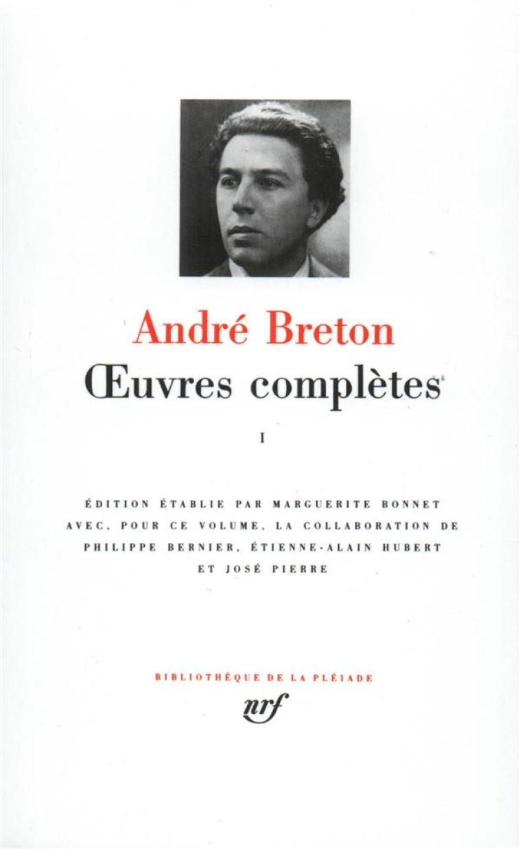 OEUVRES COMPLETES - VOL01 - BRETON ANDRE - GALLIMARD