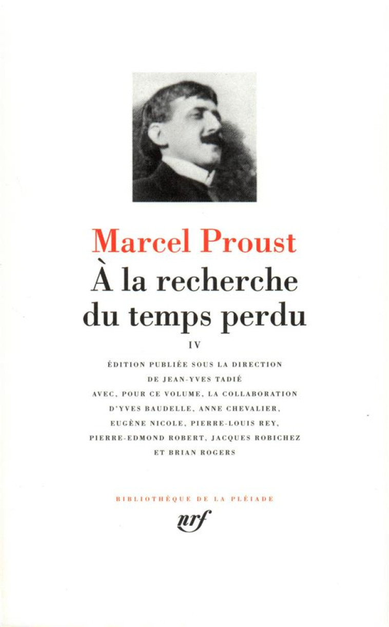 A LA RECHERCHE DU TEMPS PERDU - VOL04 - PROUST MARCEL - GALLIMARD