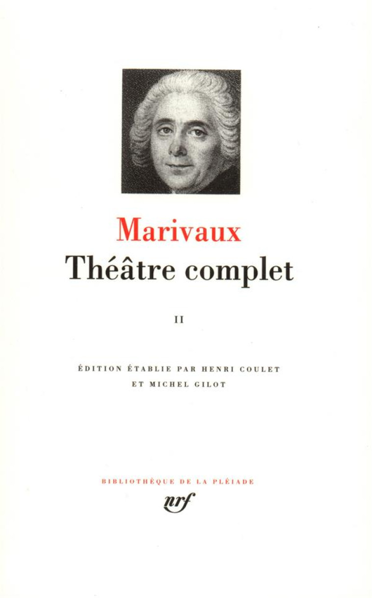 THEATRE COMPLET - VOL02 - MARIVAUX - GALLIMARD