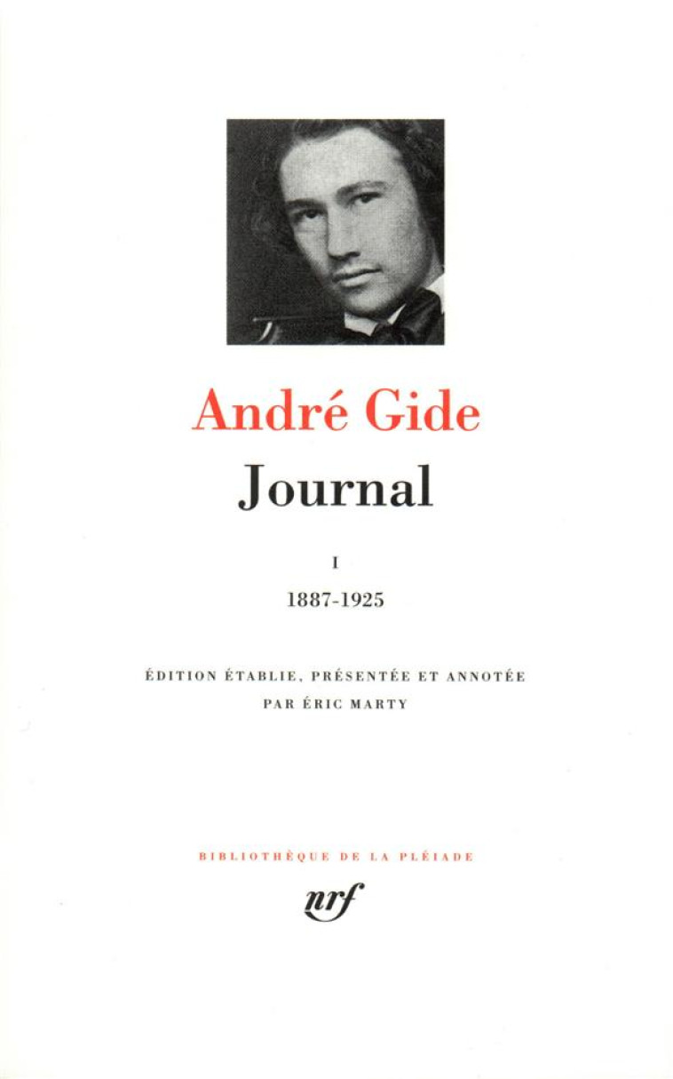 JOURNAL - VOL01 - 1887-1925 - GIDE ANDRE - GALLIMARD