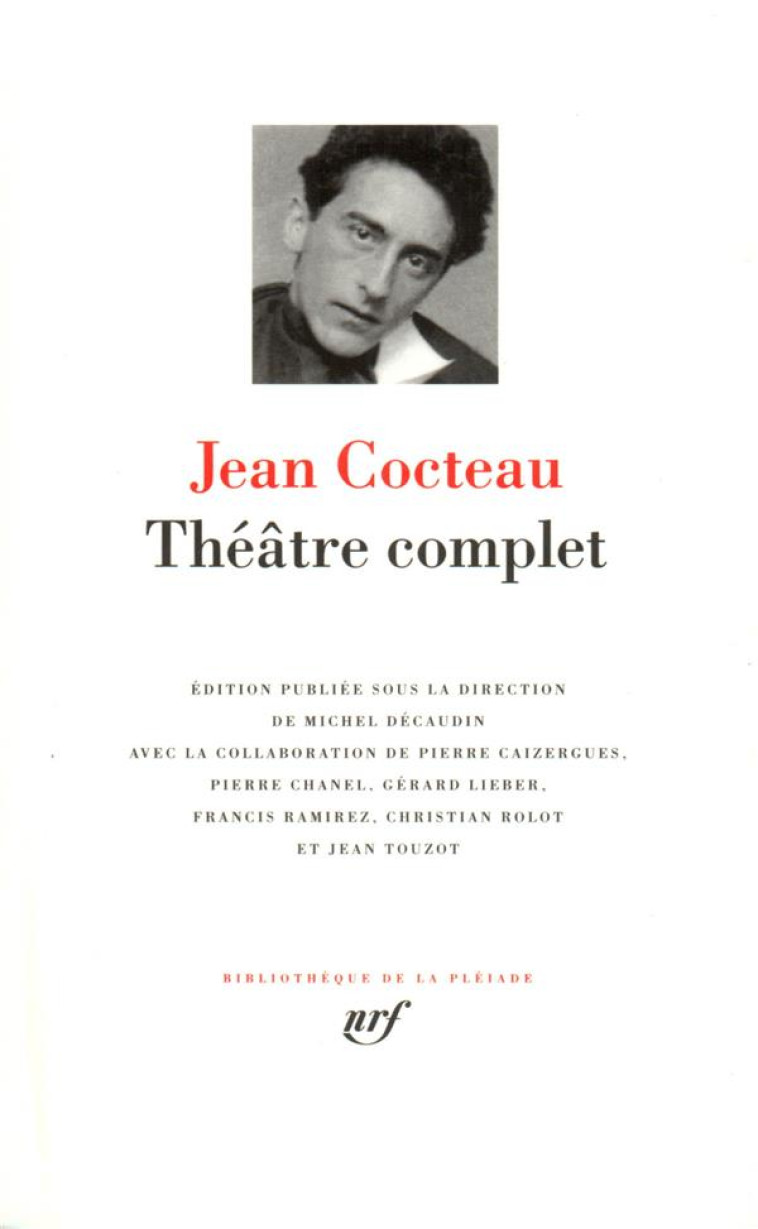 THEATRE COMPLET - COCTEAU JEAN - GALLIMARD