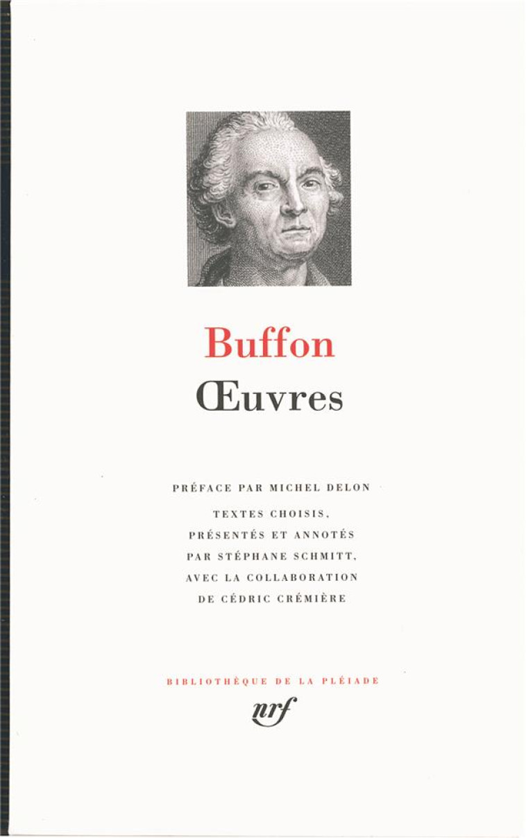 OEUVRES - BUFFON/DELON - GALLIMARD