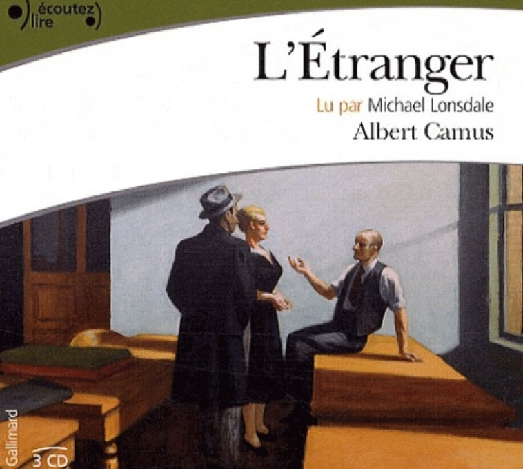 L-ETRANGER CD - AUDIO - CAMUS ALBERT - GALLIMARD