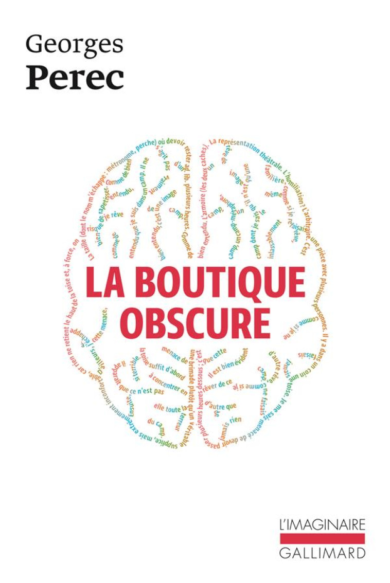 LA BOUTIQUE OBSCURE - 124 REVES - PEREC GEORGES - GALLIMARD