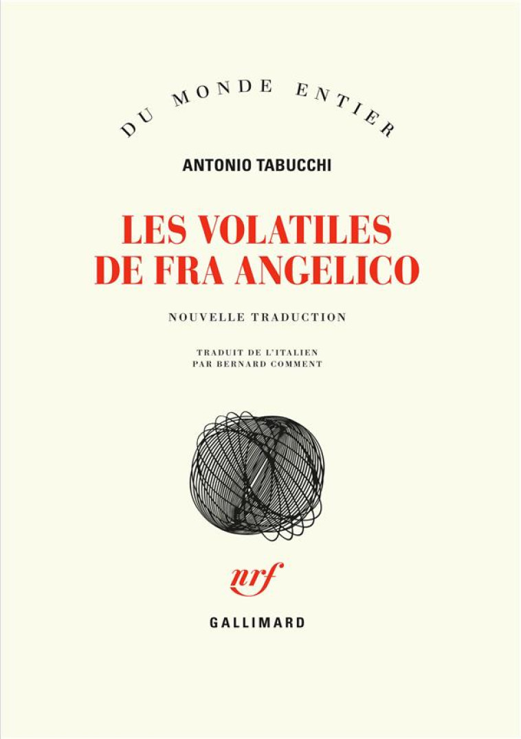 LES VOLATILES DE FRA ANGELICO - TABUCCHI ANTONIO - GALLIMARD