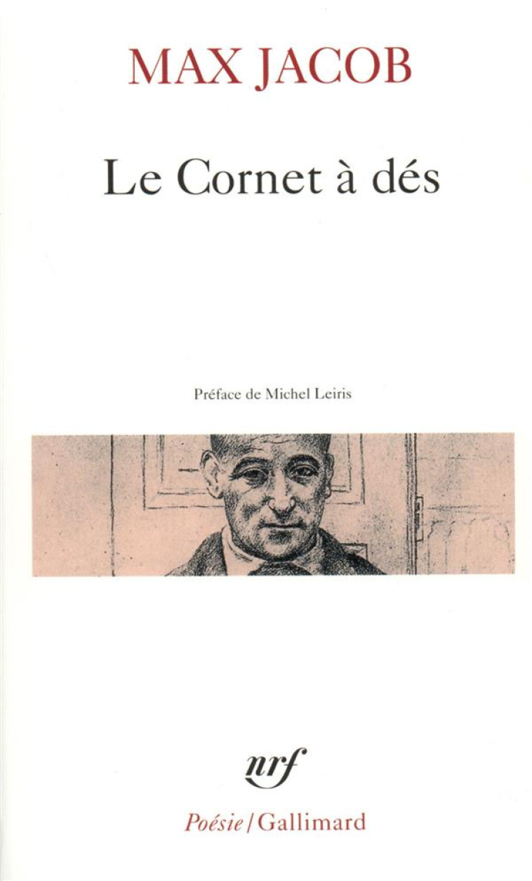 LE CORNET A DES - JACOB/LEIRIS - GALLIMARD