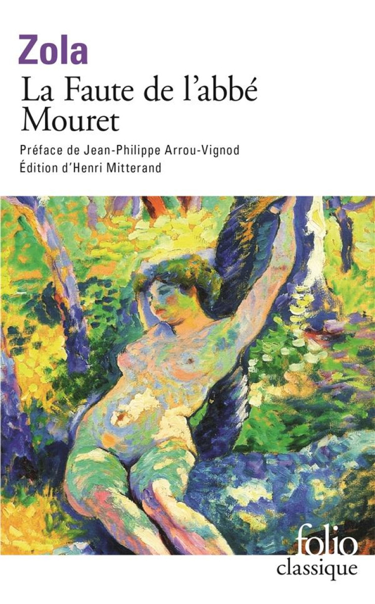 LES ROUGON-MACQUART - V - LA FAUTE DE L-ABBE MOURET - ZOLA/ARROU-VIGNOD - GALLIMARD