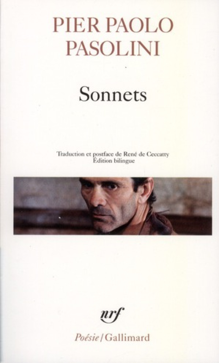 SONNETS - PASOLINI PIER PAOLO - GALLIMARD