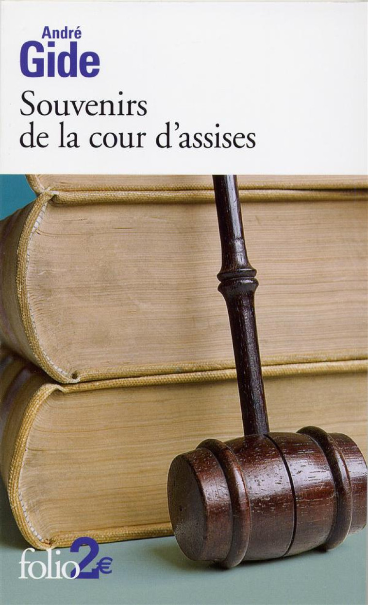 SOUVENIRS DE LA COUR D-ASSISES - GIDE ANDRE - GALLIMARD