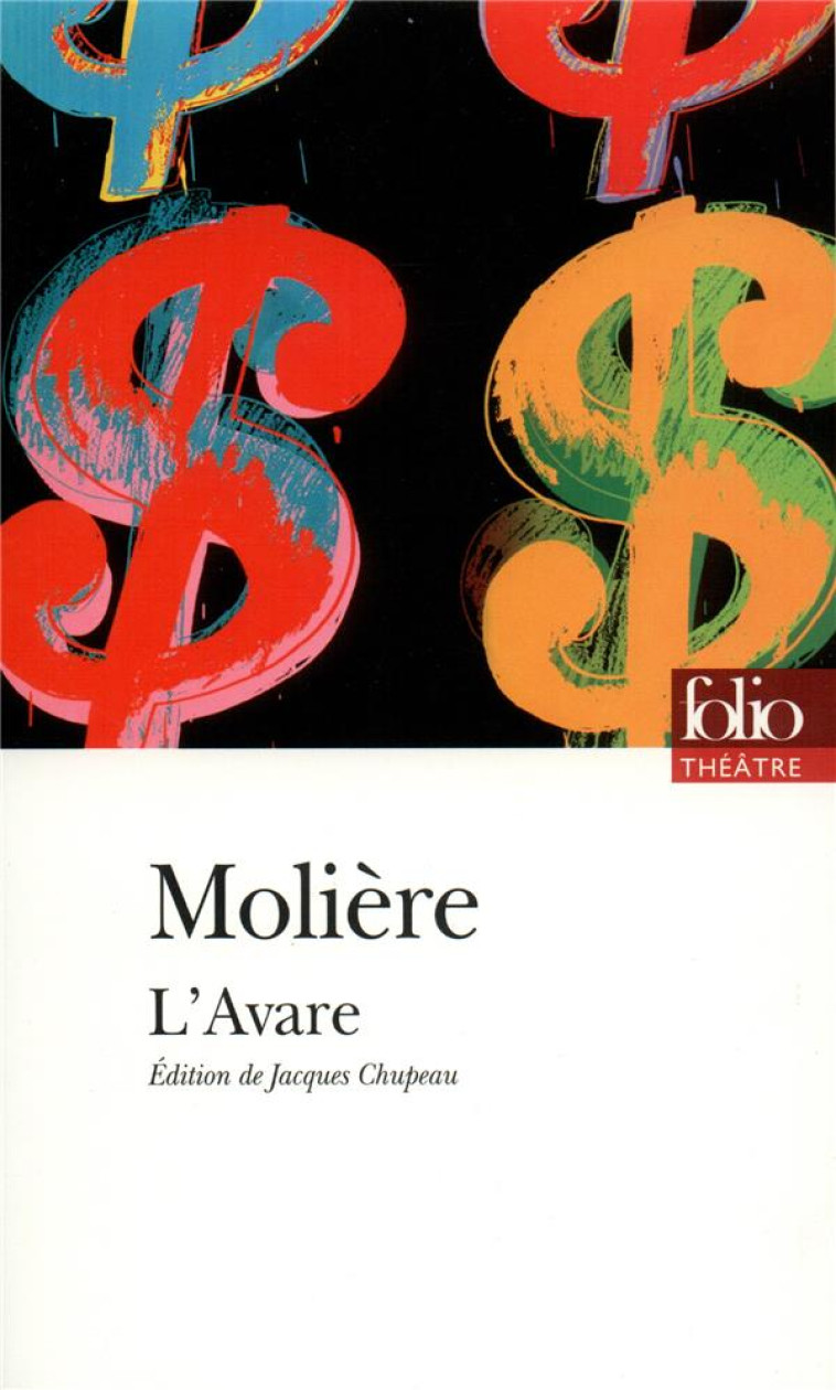 L-AVARE - MOLIERE - GALLIMARD