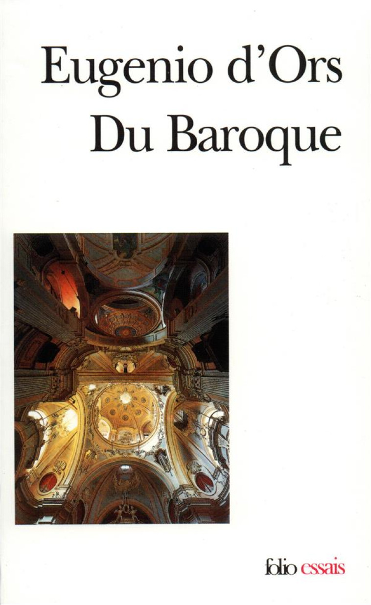 DU BAROQUE - D-ORS EUGENIO - GALLIMARD