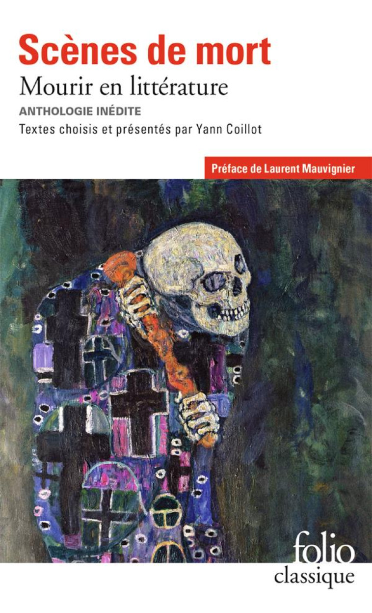 SCENES DE MORT - MOURIR EN LITTERATURE - COLLECTIF - GALLIMARD