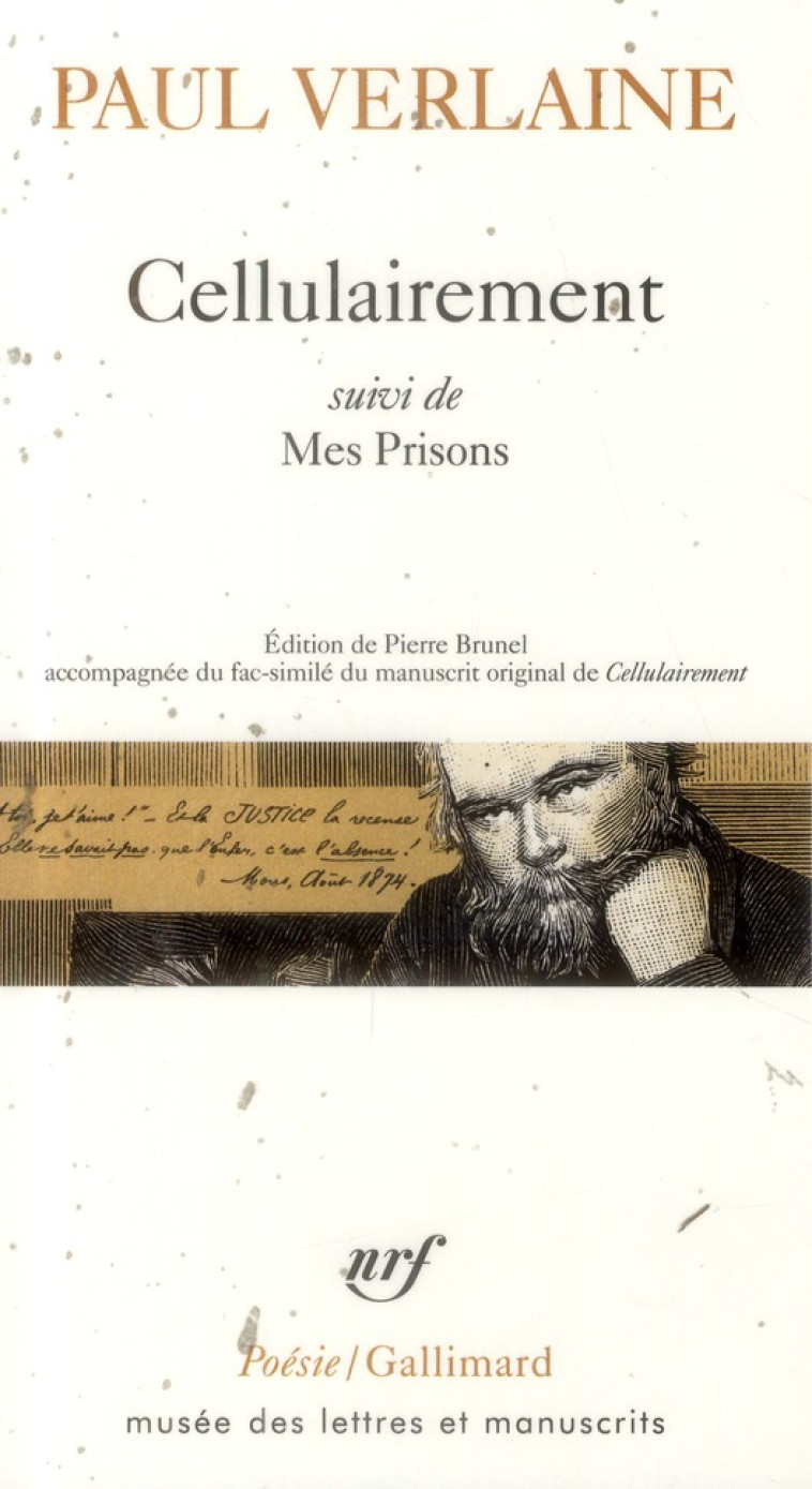 CELLULAIREMENT/MES PRISONS - VERLAINE PAUL - Gallimard