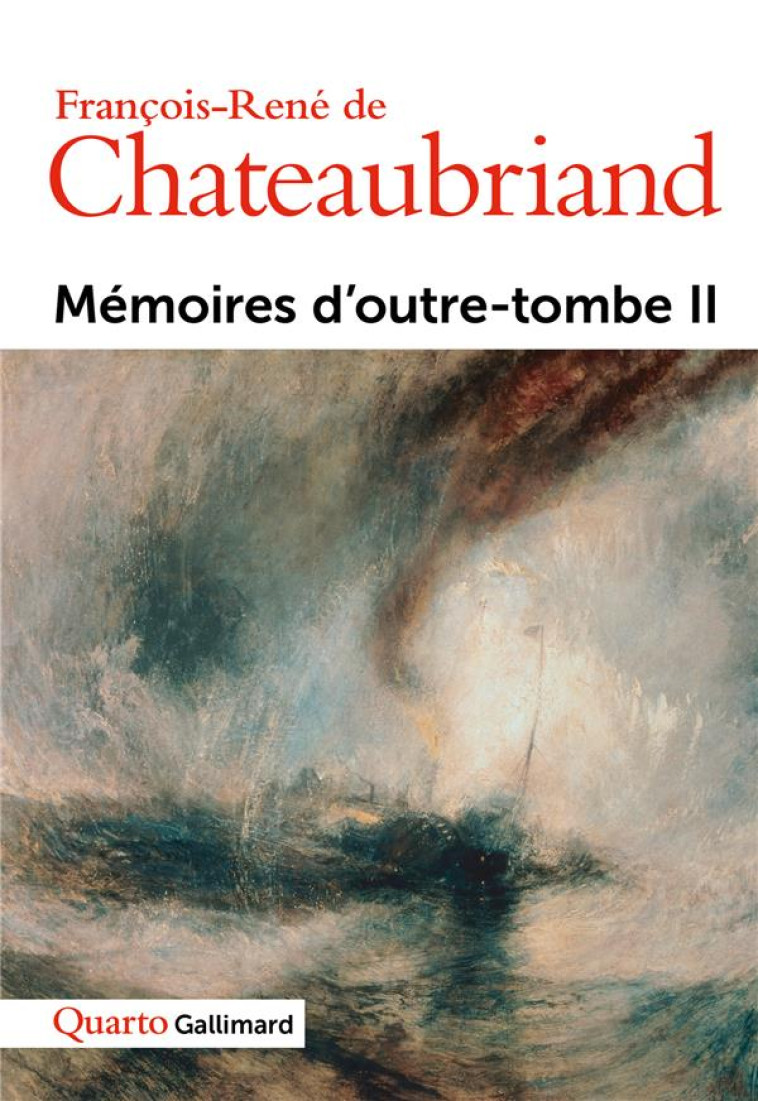 MEMOIRES D-OUTRE-TOMBE - VOL02 - CHATEAUBRIAND F-R. - GALLIMARD