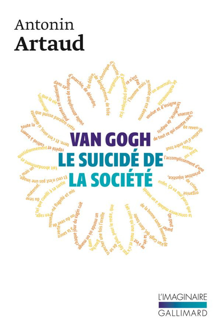 VAN GOGH LE SUICIDE DE LA SOCIETE - ARTAUD ANTONIN - GALLIMARD