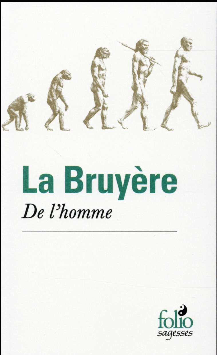 DE L-HOMME - LA BRUYERE JEAN DE - Gallimard